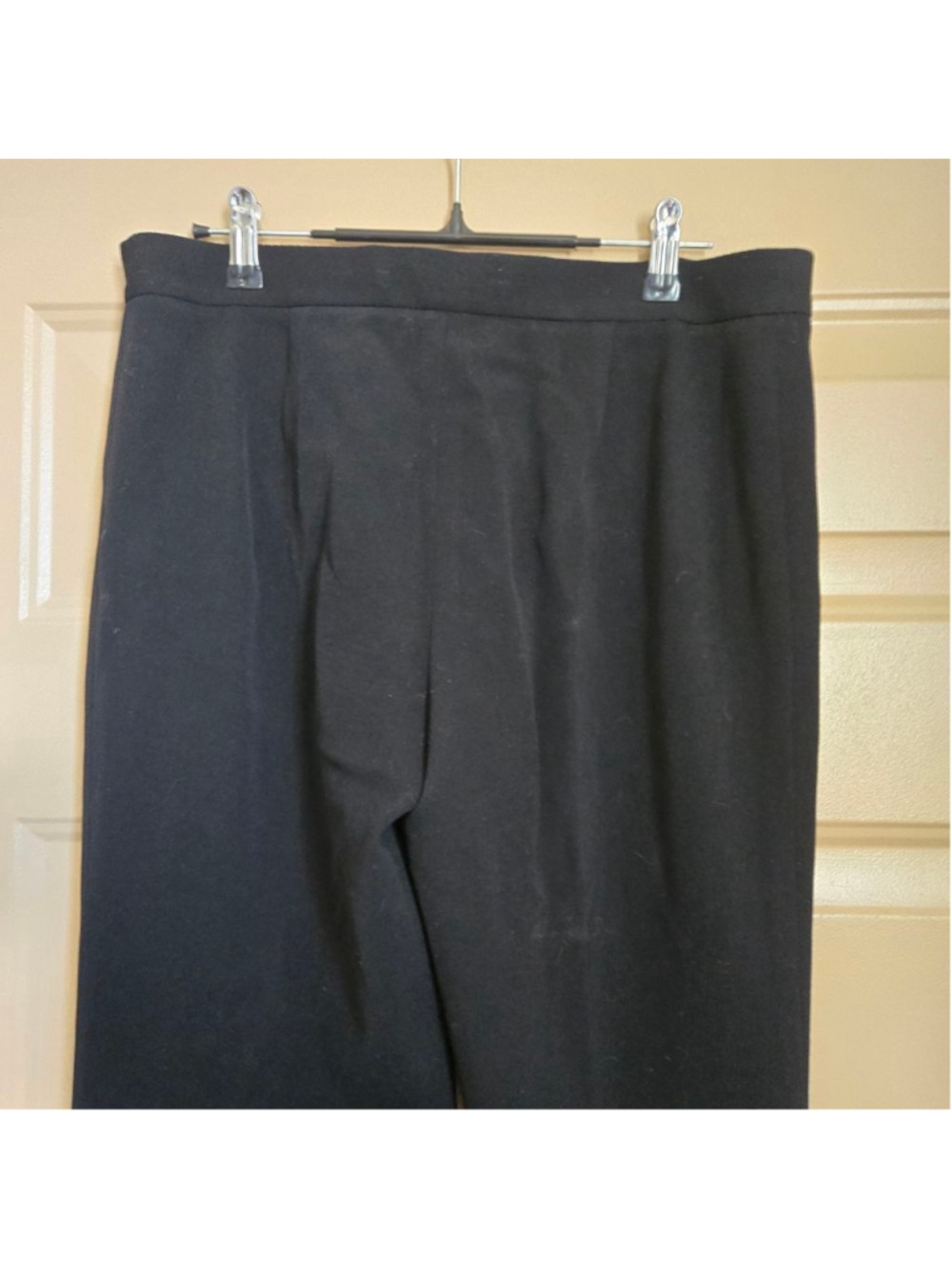 Nwt Ralph Lauren Collection Purple Label Collection Black Wool Trousers Size 10 - Picture 6 of 11